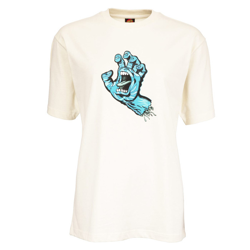 Camiseta Santa Cruz: Tee Cabana Hand (Off White)