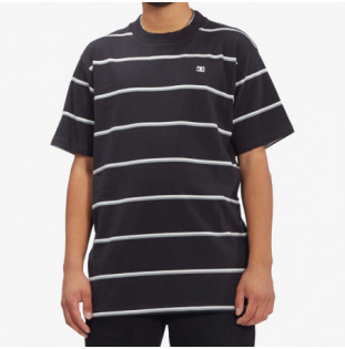 Camiseta DC Shoes: Spaced Out Stripe Tee (Black Space Stripe)