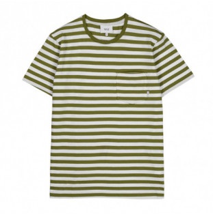 Camiseta Makia: Verkstad T Shirt (Green White)