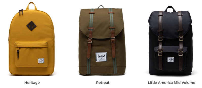 Mochilas Hershcel