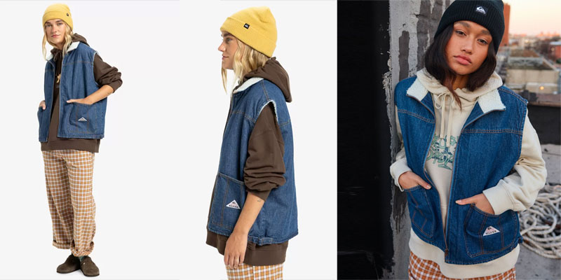 Chaleco Quiksilver para chica