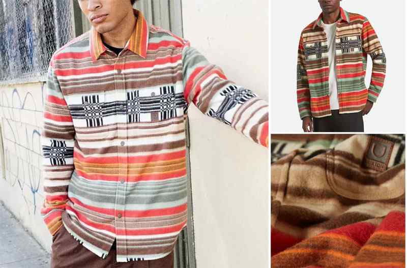 Jacket Brixton tipo sobrecamisa