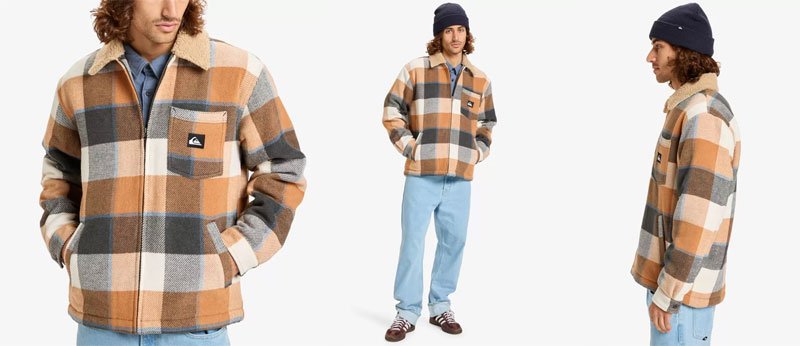 Cazadora con forro sherpa Quiksilver