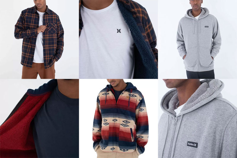 Sherpas y forros polares Hurley