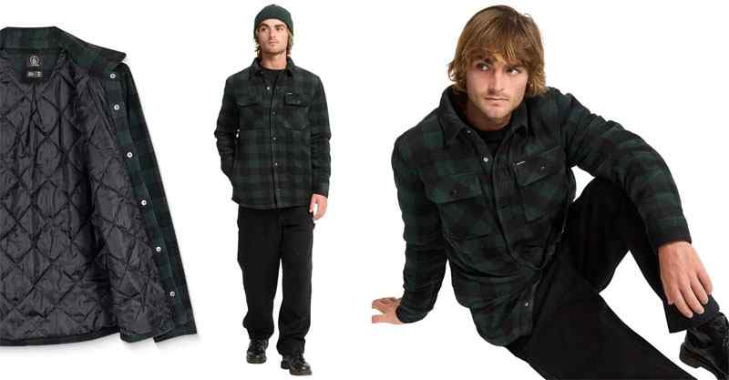 Sobrecamisa Volcom con forro acolchado