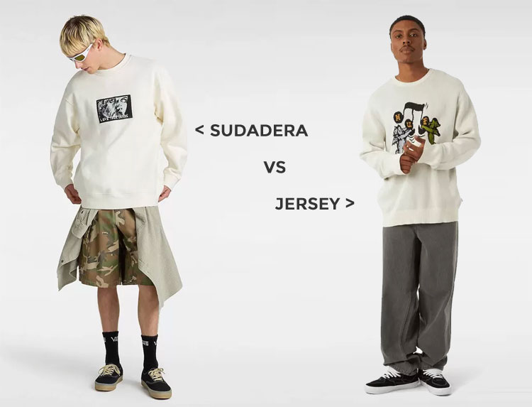Sudadera vs jersey