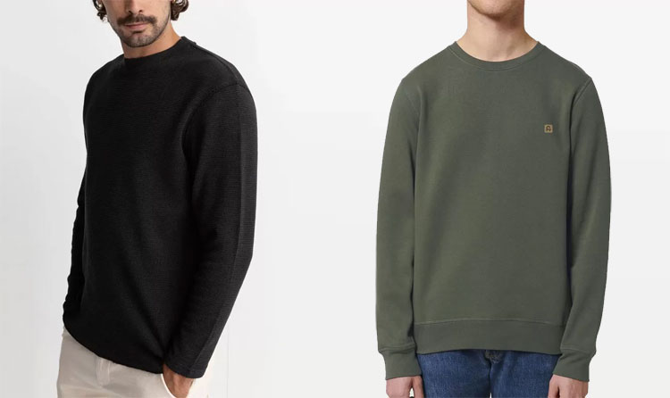 Sudaderas básicas tipo jersey