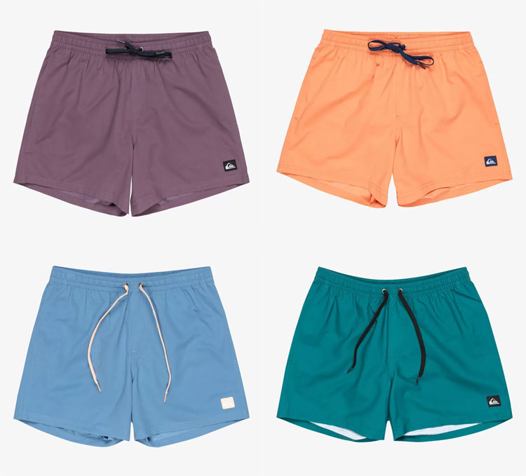 Bañadores Quiksilver Everyday Solid Volley Bañadores Quiksilver Everyday Solid Volley en diferentes colores