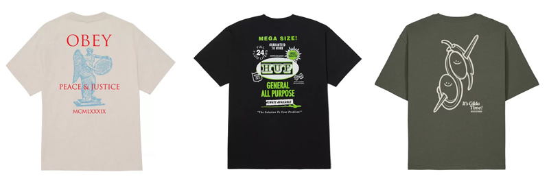 Camisetas gráficas