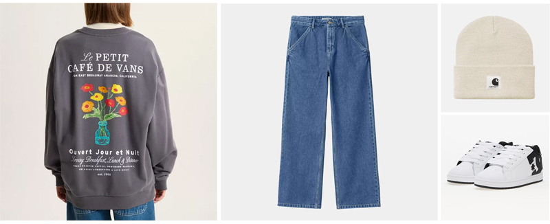 Look 1 chica Oversize cool