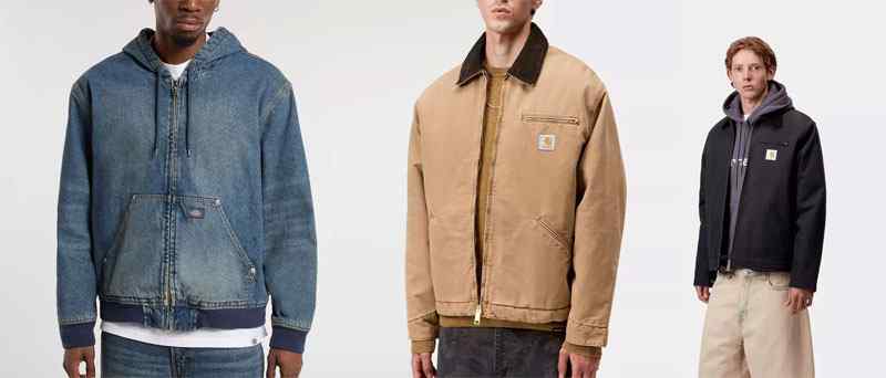 Cazadoras de Dickies y Carhartt