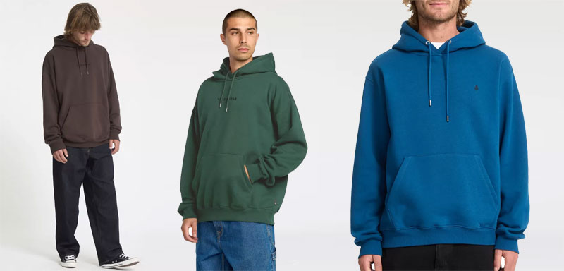 Sudaderas Volcom de corte amplio