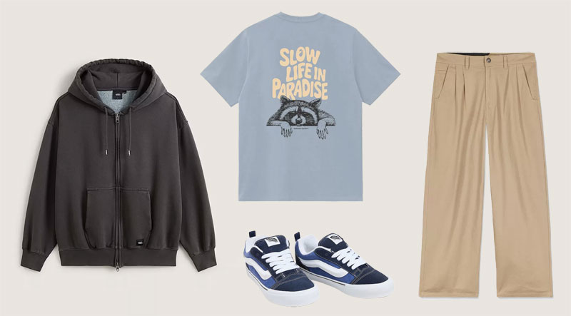 Look skater Vans retro