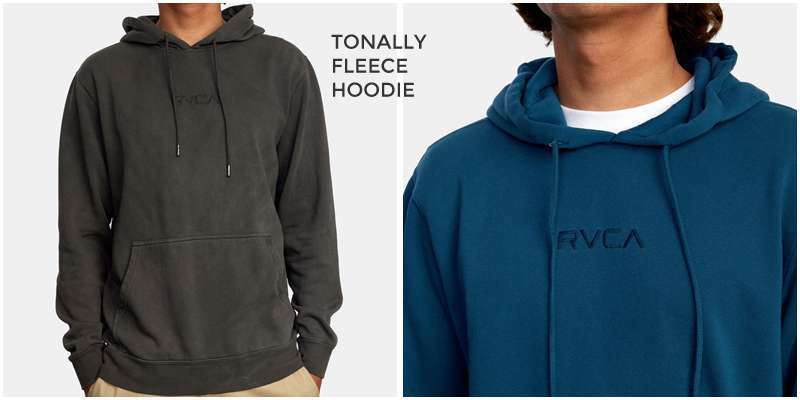 Tonally Fleece Hood de RVCA