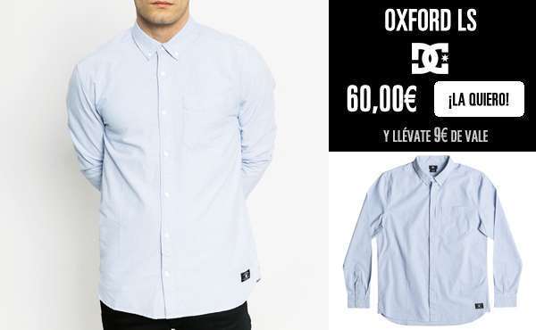 Camisa DC Oxford LS