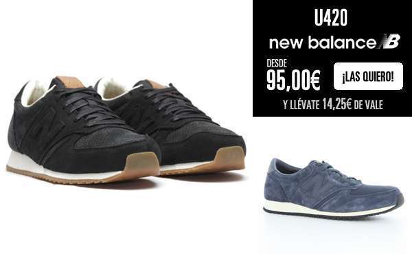 Zapatillas New Balance U420 desde 95€