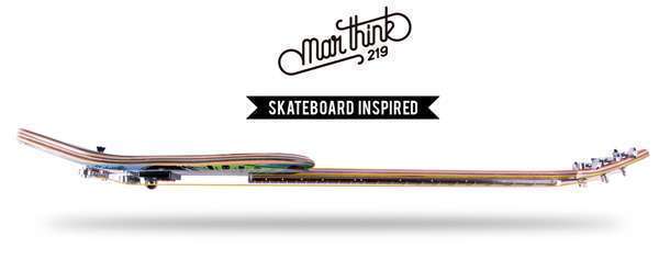 Marthink, skateboard inspired