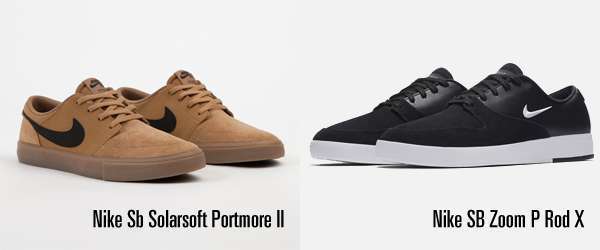 Zapatillas Nike Sb Portmore II y Nike Sb P-Rod X