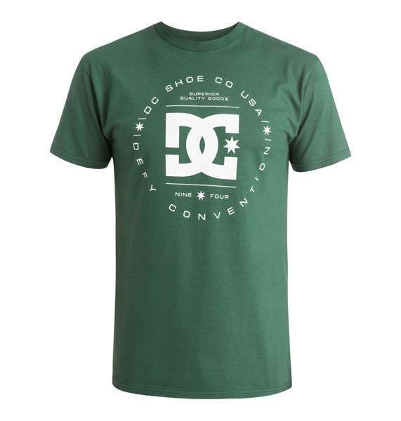 Camiseta básica de DC Shoe en color verde